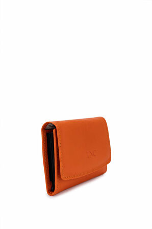 Tamer Tanca Unisex Hakiki Deri Turuncu Kartlık 1148 061 KRTLK SK25-26 TURUNCU