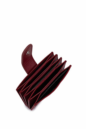 Tamer Tanca Unisex Hakiki Deri Bordo Kartlık 1148 871 KRTLK SK25-26 BORDO