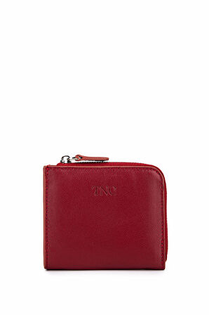 Tamer Tanca Kadın Hakiki Deri Bordo Kartlık 1148 1074 BN KRTLK SK25-26 BORDO