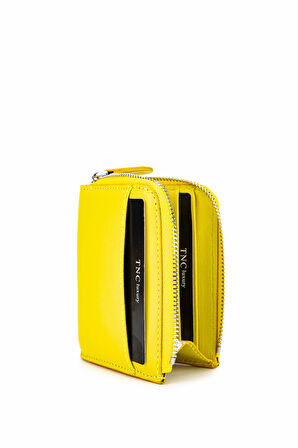 Tamer Tanca Kadın Hakiki Deri Sarı Kartlık 1148 1074 BN KRTLK SK25-26 NEON SARI