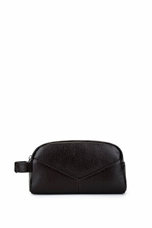 Tamer Tanca Erkek Hakiki Deri Kahverengi Traş Çantası 301 230210 ERK CNT SK25-26 KAHVE FLTR