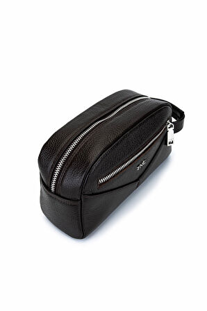 Tamer Tanca Erkek Hakiki Deri Kahverengi Traş Çantası 301 230210 ERK CNT SK25-26 KAHVE FLTR