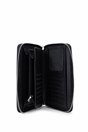 Tamer Tanca Erkek Hakiki Deri Siyah Floter El Çantası 301 230281 ERK CNT SK25-26 SIYAH FLTR