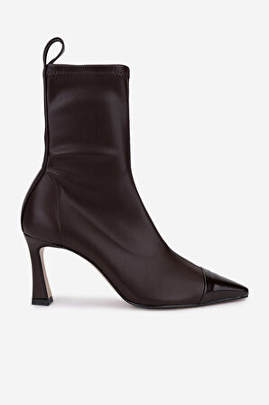 Valmenti Kadın Kahverengi Hakiki Deri Topuklu Bot 1154 790 BN BOT SK25-26 CAFFE/CAFFE