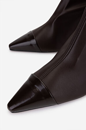 Valmenti Kadın Kahverengi Hakiki Deri Topuklu Bot 1154 790 BN BOT SK25-26 CAFFE/CAFFE