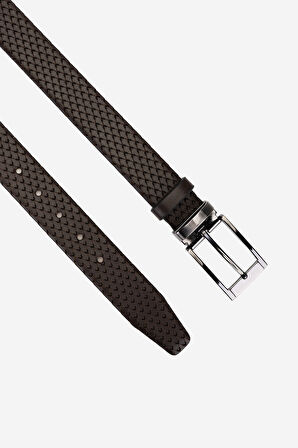 Valmenti Erkek Hakiki Deri Kemer 1086 1803 ERK KMR Y25 KAHVE KSK DR