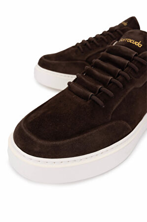 Barracuda Erkek Hakiki Deri Kahverengi Sneakers & Spor Ayakkabı 511 BU3510A ERK AYK Y24 PEPE/BROWN
