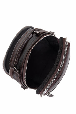 Tamer Tanca Erkek Hakiki Deri Kahverengi El Çantası 1012 2018 ERK CNT SK25-26 KAHVE FLTR