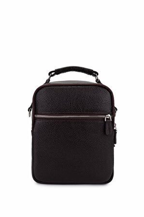 Tamer Tanca Erkek Hakiki Deri Kahverengi El Çantası 1012 2018 ERK CNT SK25-26 KAHVE FLTR