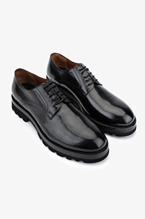 Valmenti Erkek Hakiki Deri Siyah Klasik Ayakkabı 987 400 ERK AYK SK25-26 SIYAH BFL