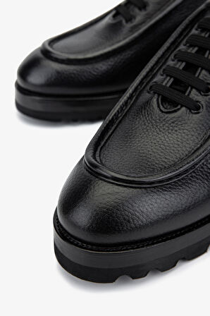 Valmenti Erkek Hakiki Deri Siyah Casual Ayakkabı 987 251A ERK AYK SK25-26 SIYAH GYK