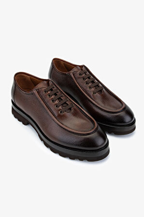 Valmenti Erkek Hakiki Deri Taba Casual Ayakkabı 987 251A ERK AYK SK25-26 TABA GYK