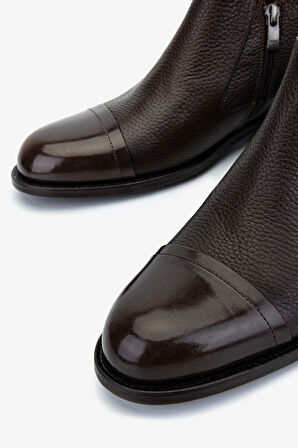 Valmenti Erkek Hakiki Deri Kahverengi Klasik Bot 342 8591 ERK BOT SK25-26 KAHVE GYK/BFL