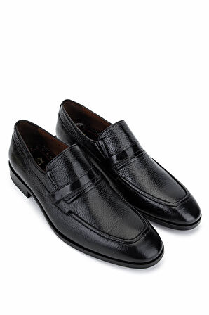 Tamer Tanca Erkek Hakiki Deri Siyah Klasik Ayakkabı 477 487117 ERK AYK SK25-26 SIYAH GYK