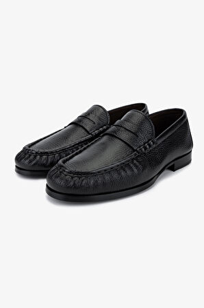 Valmenti Erkek Hakiki Deri Siyah Makosen Ayakkabı 477 VAL-68434 ERK AYK SK25-26 SIYAH GYK