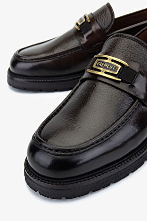 Valmenti Erkek Hakiki Deri Kahverengi Klasik Ayakkabı 477 73217 ERK AYK SK25-26 KAHVE GYK/BFL