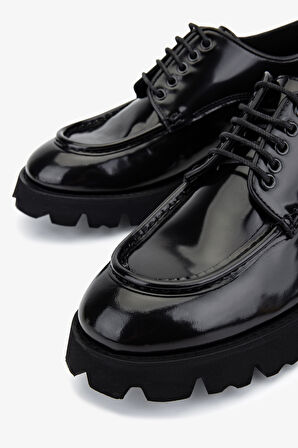 Valmenti Erkek Hakiki Deri Siyah Açma Casual Ayakkabı 1093 1900 ERK AYK SK25-26 SIYAH ACMA