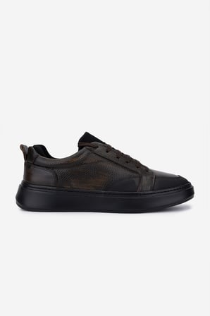 Valmenti Erkek Hakiki Deri Kahverengi Sneakers & Spor Ayakkabı 1093 2025 ERK AYK SK25-26 KAHVE ALKL