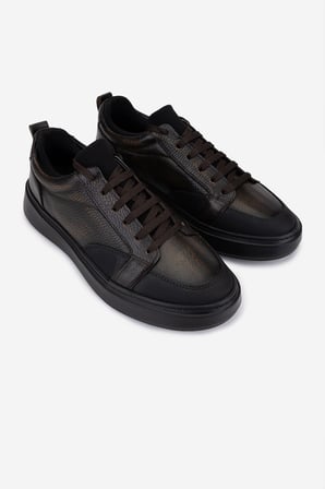 Valmenti Erkek Hakiki Deri Kahverengi Sneakers & Spor Ayakkabı 1093 2025 ERK AYK SK25-26 KAHVE ALKL