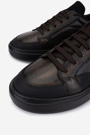 Valmenti Erkek Hakiki Deri Kahverengi Sneakers & Spor Ayakkabı 1093 2025 ERK AYK SK25-26 KAHVE ALKL