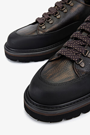 Valmenti Erkek Hakiki Deri Kahverengi Casual Ayakkabı 1093 2021 ERK AYK SK25-26 KAHVE