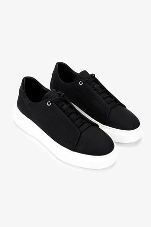Valmenti Erkek Hakiki Deri Siyah Sneakers & Spor Ayakkabı 965 2617 ERK AYK Y25 SIYAH ZUMA