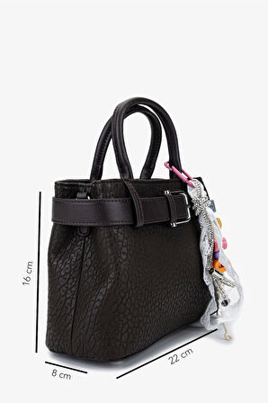 Valmenti Kadın Suni Deri Kahverengi Omuz Çanta 921 27091 BN CNT SK25-26 KAHVE