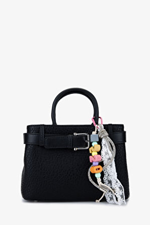 Valmenti Kadın Suni Deri Siyah Omuz Çanta 921 27091 BN CNT SK25-26 SIYAH