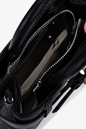 Valmenti Kadın Suni Deri Siyah Omuz Çanta 921 27091 BN CNT SK25-26 SIYAH