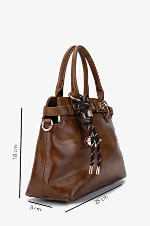 Valmenti Kadın Suni Deri Camel Omuz Çanta 921 27143 BN CNT SK25-26 CAMEL