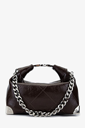 Valmenti Kadın Suni Deri Kahverengi Omuz Çanta 921 27163 BN CNT SK25-26 KAHVE