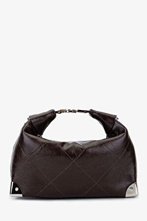 Valmenti Kadın Suni Deri Kahverengi Omuz Çanta 921 27163 BN CNT SK25-26 KAHVE