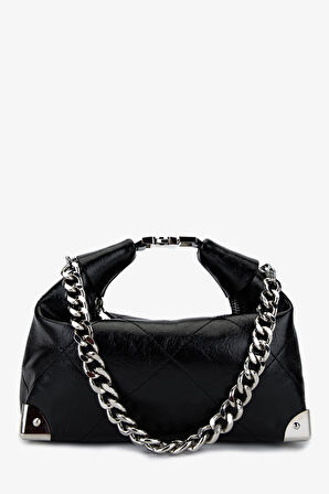 Valmenti Kadın Suni Deri Siyah Omuz Çanta 921 27163 BN CNT SK25-26 SIYAH