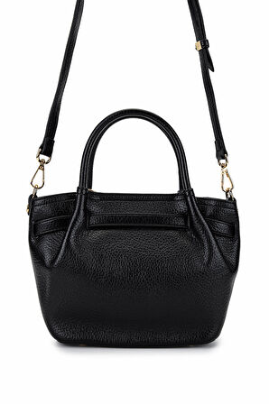 Tamer Tanca Kadın Suni Deri Siyah Omuz Çanta 921 27145 BN CNT SK25-26 SIYAH