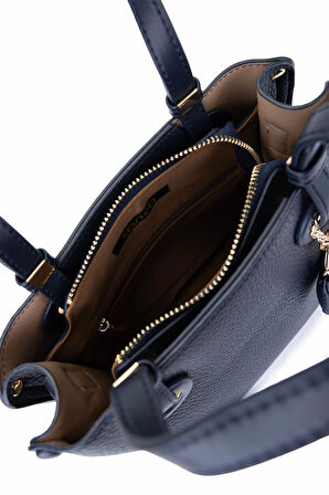 Tamer Tanca Kadın Suni Deri Lacivert Omuz Çanta 921 27147 BN CNT SK25-26 LACIVERT