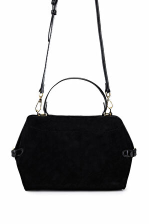 Tamer Tanca Kadın Suni Deri Siyah Omuz Çanta 921 27082 BN CNT SK25-26 SIYAH