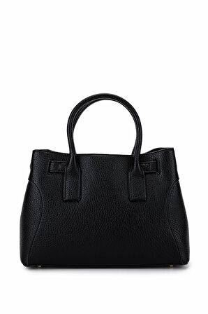 Tamer Tanca Kadın Suni Deri Siyah Omuz Çanta 921 27083 BN CNT SK25-26 SIYAH