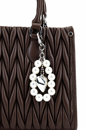 Tamer Tanca Kadın Suni Deri Kahverengi Omuz Çanta 921 27127 BN CNT SK25-26 KAHVE