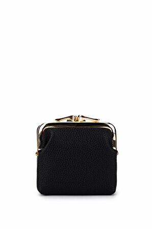 Tamer Tanca Kadın Suni Deri Siyah Cüzdan 921 27077 BN CZDN SK25-26 SIYAH