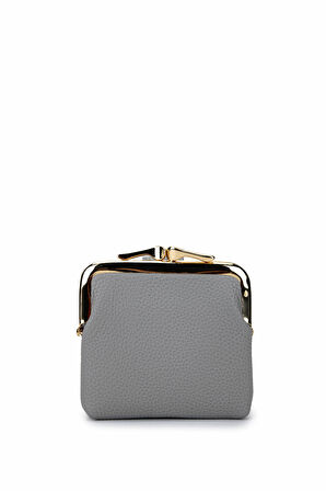 Tamer Tanca Kadın Suni Deri Gri Cüzdan 921 27077 BN CZDN SK25-26 GRI