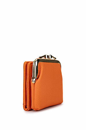 Tamer Tanca Kadın Suni Deri Turuncu Cüzdan 921 27077 BN CZDN SK25-26 TURUNCU