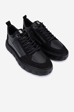 Valmenti Erkek Hakiki Deri Sneakers & Spor Ayakkabı 352 23367 ERK AYK SK25-26 SYH DR/GRI NBK