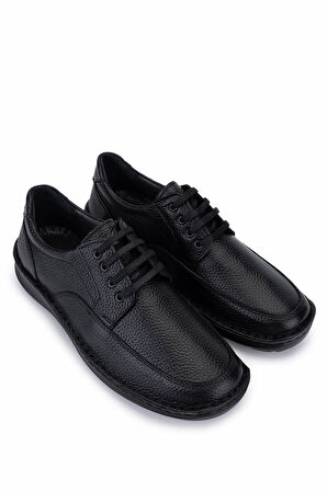 Tamer Tanca Erkek Hakiki Deri Siyah Casual Ayakkabı 478 F5052 ERK AYK SK25-26 SIYAH