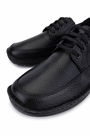 Tamer Tanca Erkek Hakiki Deri Siyah Casual Ayakkabı 478 F5052 ERK AYK SK25-26 SIYAH