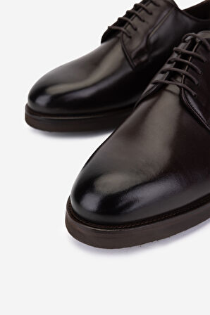 Valmenti Erkek Hakiki Deri Kahverengi Klasik Ayakkabı 1157 45-1 ERK AYK SK25-26 KAHVE