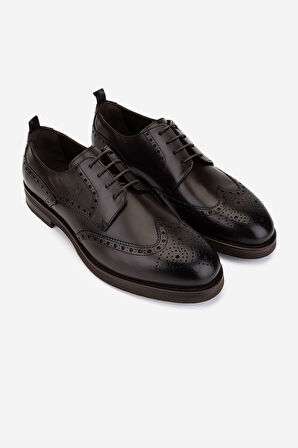 Valmenti Erkek Hakiki Deri Kahverengi Klasik Ayakkabı 1157 40-119 ERK AYK SK25-26 KAHVE