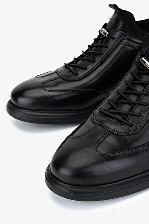 Valmenti Erkek Hakiki Deri Siyah Casual Ayakkabı 1157 253-10 ERK AYK SK25-26 SIYAH