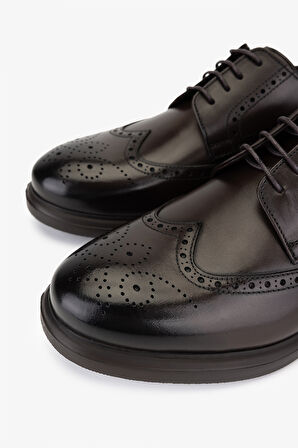 Valmenti Erkek Hakiki Deri Kahverengi Casual Ayakkabı 1157 253-11 ERK AYK SK25-26 KAHVE