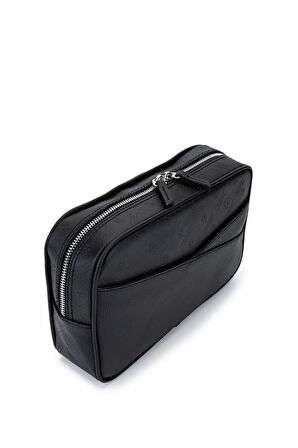 Tamer Tanca Erkek Suni Deri Siyah El Çantası 743 2336 ERK CNT SK25-26 SIYAH MNG/FLTR