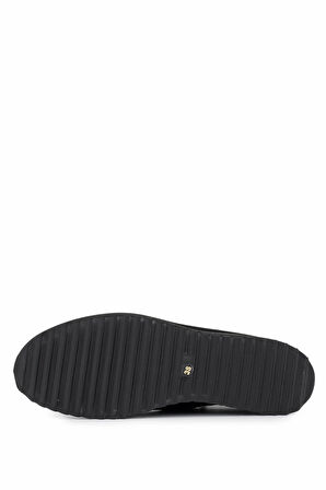 Tamer Tanca Kadın Hakiki Deri Siyah Süet Casual Bot 1120 985 BN BOT SK25-26 SIYAH SUET